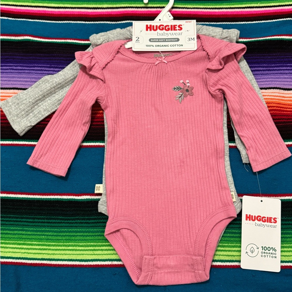 NWT 100% Cotton Baby Girl Long Sleeve